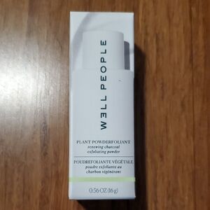 Well People Plant Powderfoliant Renewing Charcoal Exfoliating Powder
